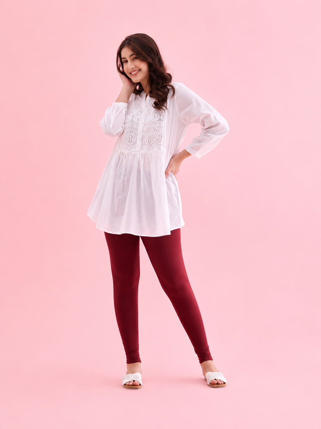 Cotton Churidar Leggings